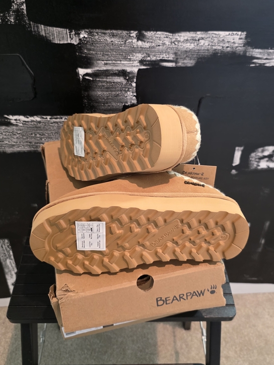 BearPaw Shoes - BEARPAW Boots in Crochet Martis Iced Coffee